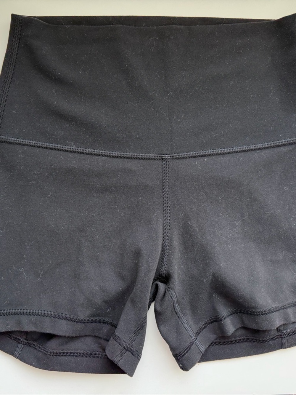 lululemon athletica Black High-Waist Performance Align Shorts Size 4